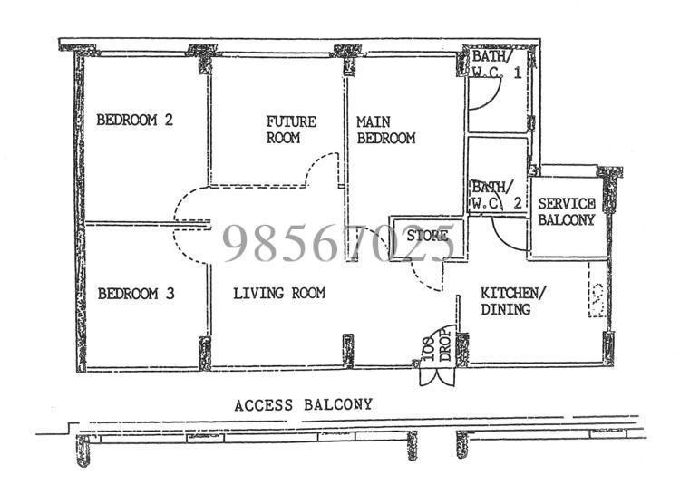 Blk 506 Choa Chu Kang Street 51 (Choa Chu Kang), HDB 4 Rooms #135917042